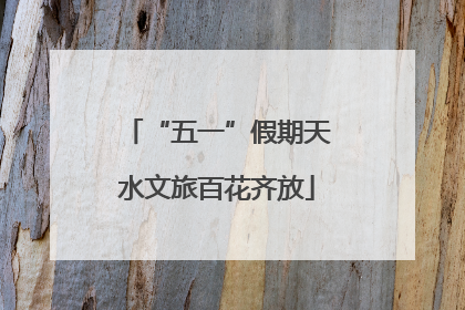 “五一”假期天水文旅百花齐放