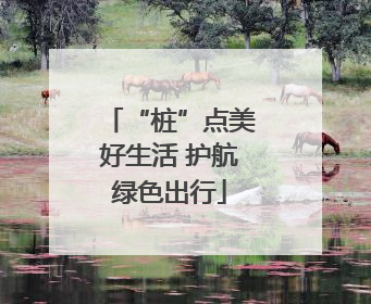 “桩”点美好生活 护航绿色出行