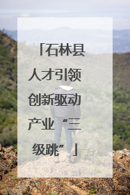 石林县人才引领创新驱动产业“三级跳”