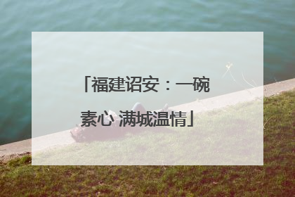 福建诏安：一碗素心 满城温情