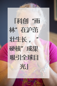 科创“雨林”在沪茁壮生长，“硬核”成果吸引全球目光