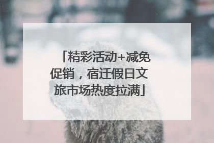 精彩活动+减免促销，宿迁假日文旅市场热度拉满