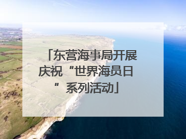 东营海事局开展庆祝“世界海员日”系列活动
