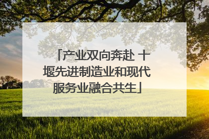 产业双向奔赴 十堰先进制造业和现代服务业融合共生
