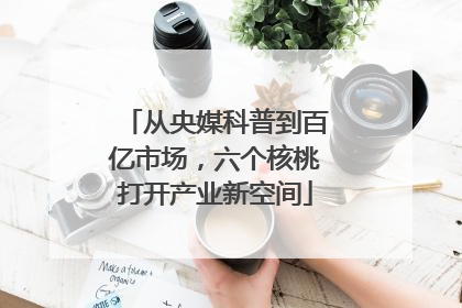从央媒科普到百亿市场，六个核桃打开产业新空间