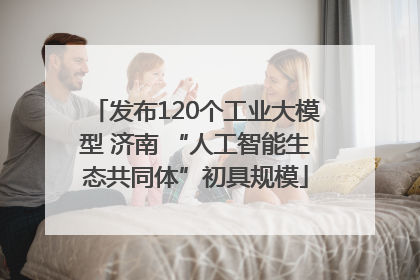 发布120个工业大模型 济南 “人工智能生态共同体”初具规模