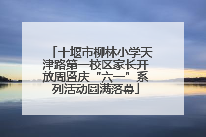 十堰市柳林小学天津路第一校区家长开放周暨庆“六一”系列活动圆满落幕