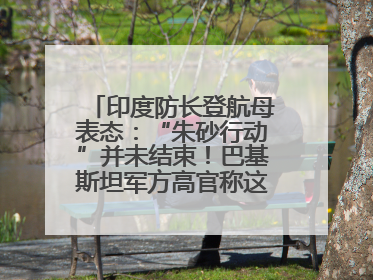 印度防长登航母表态：“朱砂行动”并未结束！巴基斯坦军方高官称这是一种危险的状况……