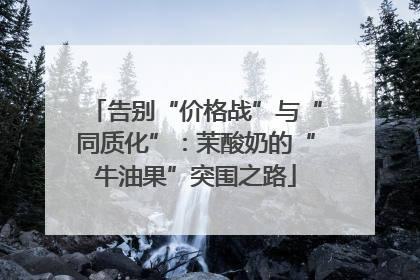 告别“价格战”与“同质化”：茉酸奶的“牛油果”突围之路