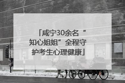 咸宁30余名“知心姐姐”全程守护考生心理健康