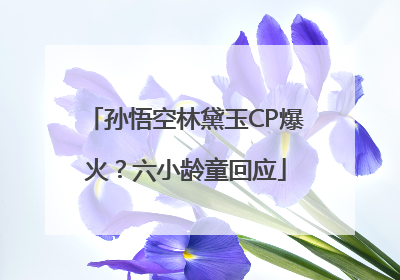 孙悟空林黛玉CP爆火？六小龄童回应