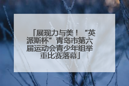 展现力与美！“英派斯杯”青岛市第六届运动会青少年组举重比赛落幕
