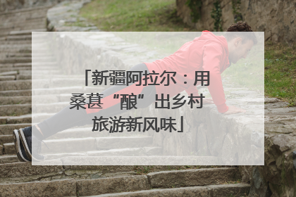 新疆阿拉尔：用桑葚“酿”出乡村旅游新风味