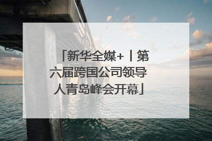 新华全媒+丨第六届跨国公司领导人青岛峰会开幕