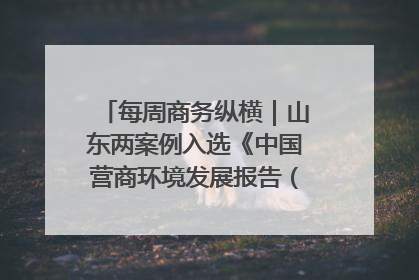 每周商务纵横｜山东两案例入选《中国营商环境发展报告（2025）》；山东外贸优品购物季进机关活动在济南举办