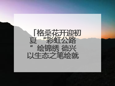 格桑花开迎初夏 “彩虹公路”绘锦绣 德兴以生态之笔绘就宜居幸福图景