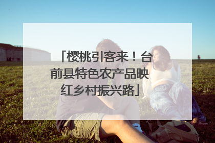 樱桃引客来！台前县特色农产品映红乡村振兴路