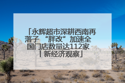 永辉超市深耕西南再落子 “胖改”加速全国门店数量达112家丨新经济观察