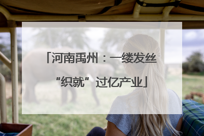 河南禹州：一缕发丝“织就”过亿产业