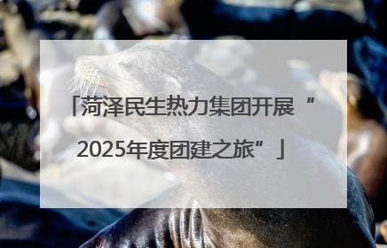 菏泽民生热力集团开展“2025年度团建之旅”