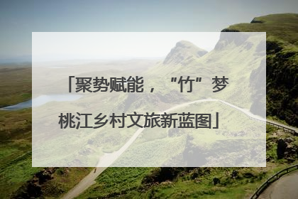 聚势赋能，“竹”梦桃江乡村文旅新蓝图