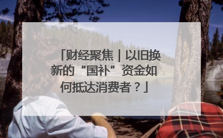 财经聚焦｜以旧换新的“国补”资金如何抵达消费者？
