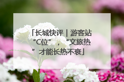 长城快评｜游客站“C位”，“文旅热”才能长热不衰