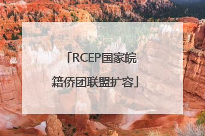 RCEP国家皖籍侨团联盟扩容